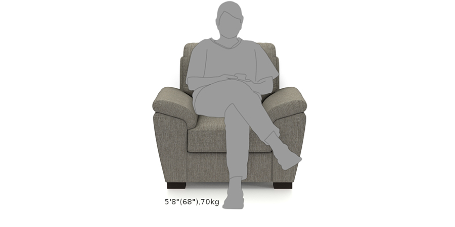 Radolf Fabric Sofa 6Seater